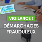 Vigilance aux démarchages CEE